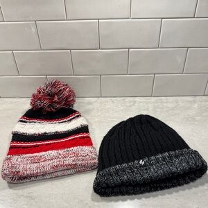 Thermal Winter Beanies – Heat Holders + Pom-Pom Knit Hat